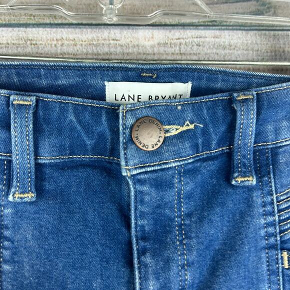 Lane Bryant Signature Fit High-Rise Skinny Jeans – Flex Magic Waistband 16P - Picture 4 of 7